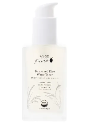 100% Pure Fermented Rice Water Toner