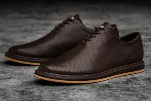 BROWN LEATHER DRESS SHOE (WOMEN'S)