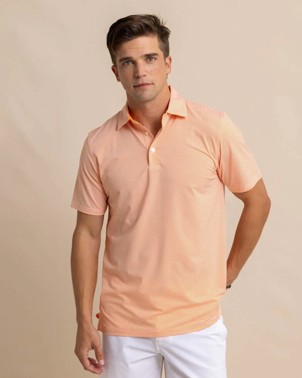 brrr-eeze Meadowbrook Stripe Polo