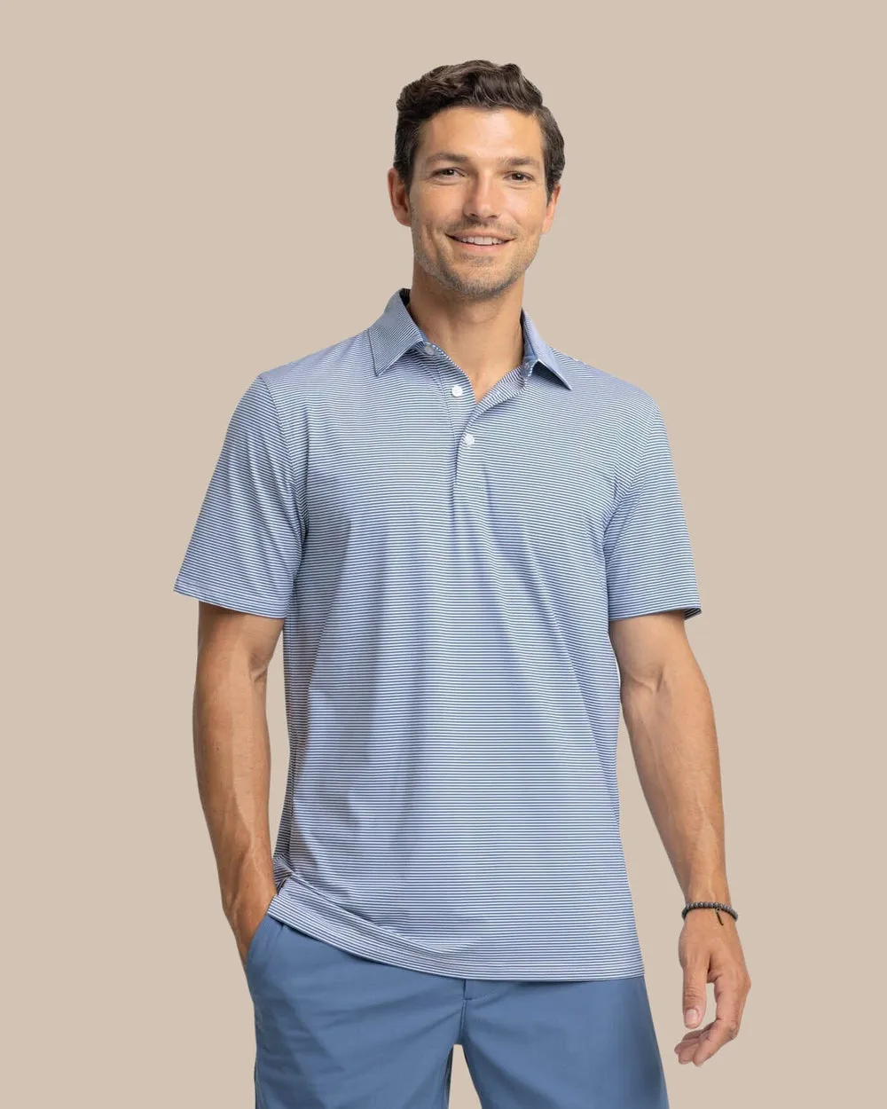 brrr-eeze Meadowbrook Stripe Polo