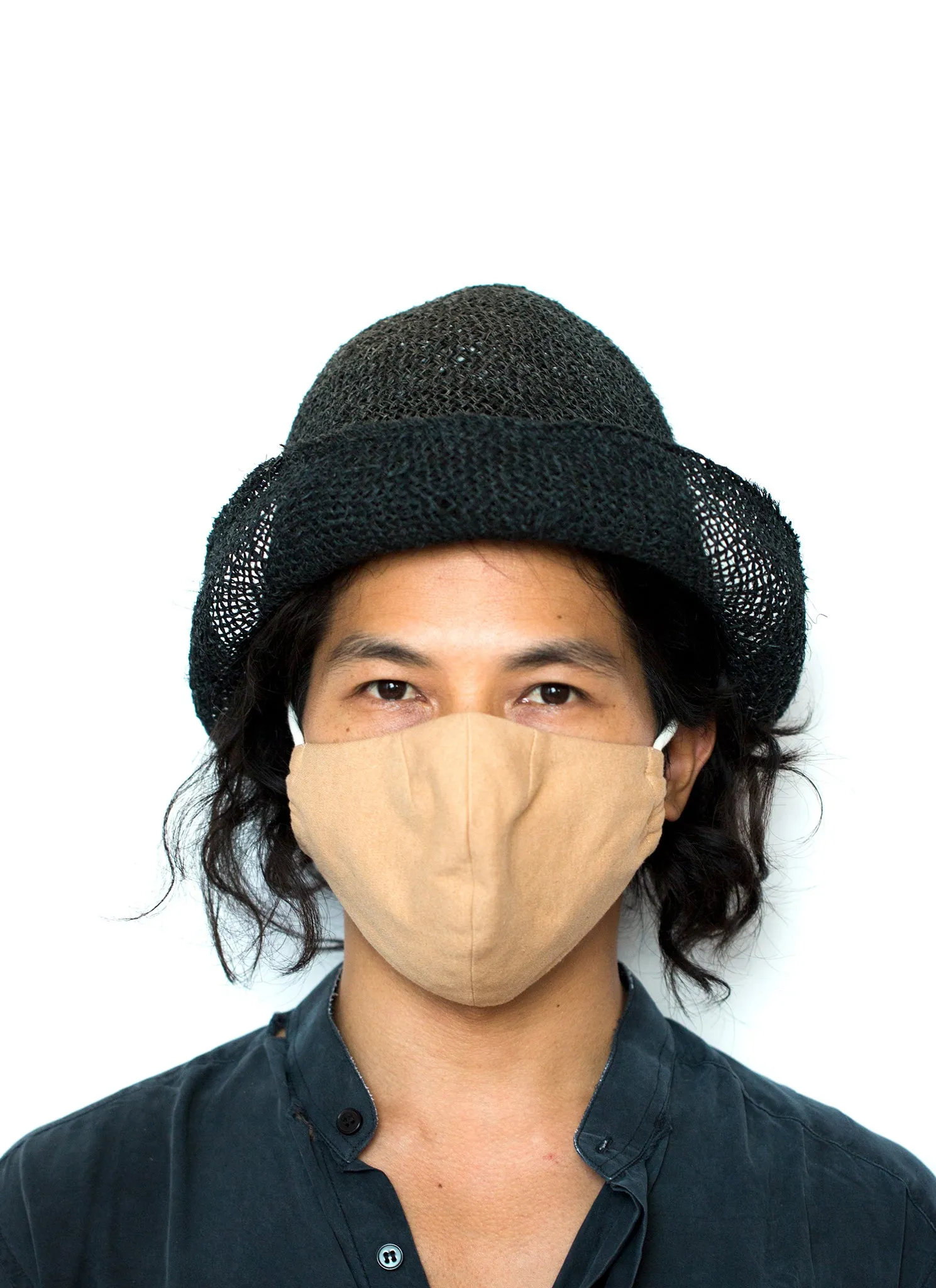 Clay Organic Cotton Filter 4-Layer Reusable Face Mask