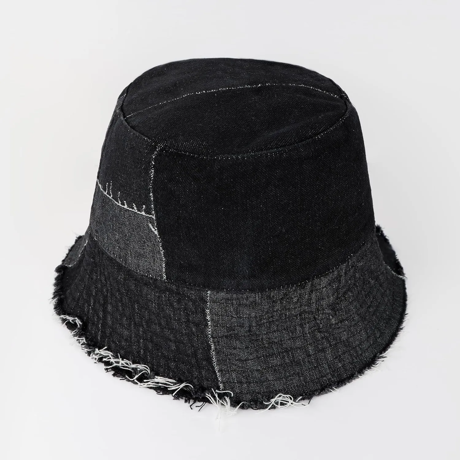 Eigso Denim Bucket Hat for Women Men Wahsed Foldable Summer Fishing Beach Sun Hat for Woman Man