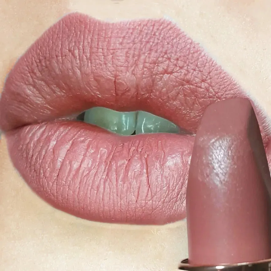 Flytonn-Nude Matte Lipsticks Sexy Frog Lipstick Waterproof Long Lasting Velvet Moisturize Lip Stick Not Fading  Women Makeup Cosmetic