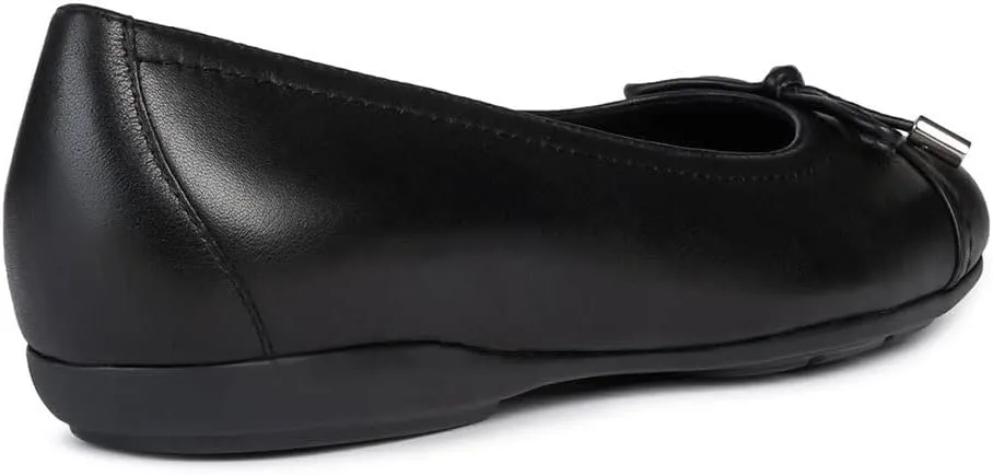 Geox Women's Annitah 9 Nappa Leather Ballet Flat with Arch Support and Cushioning