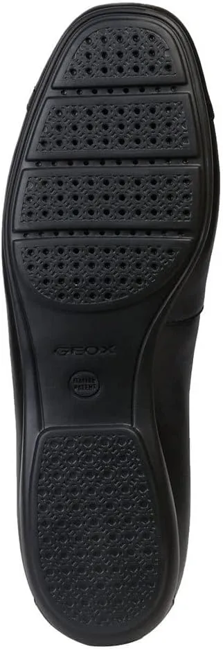Geox Women's Annitah 9 Nappa Leather Ballet Flat with Arch Support and Cushioning