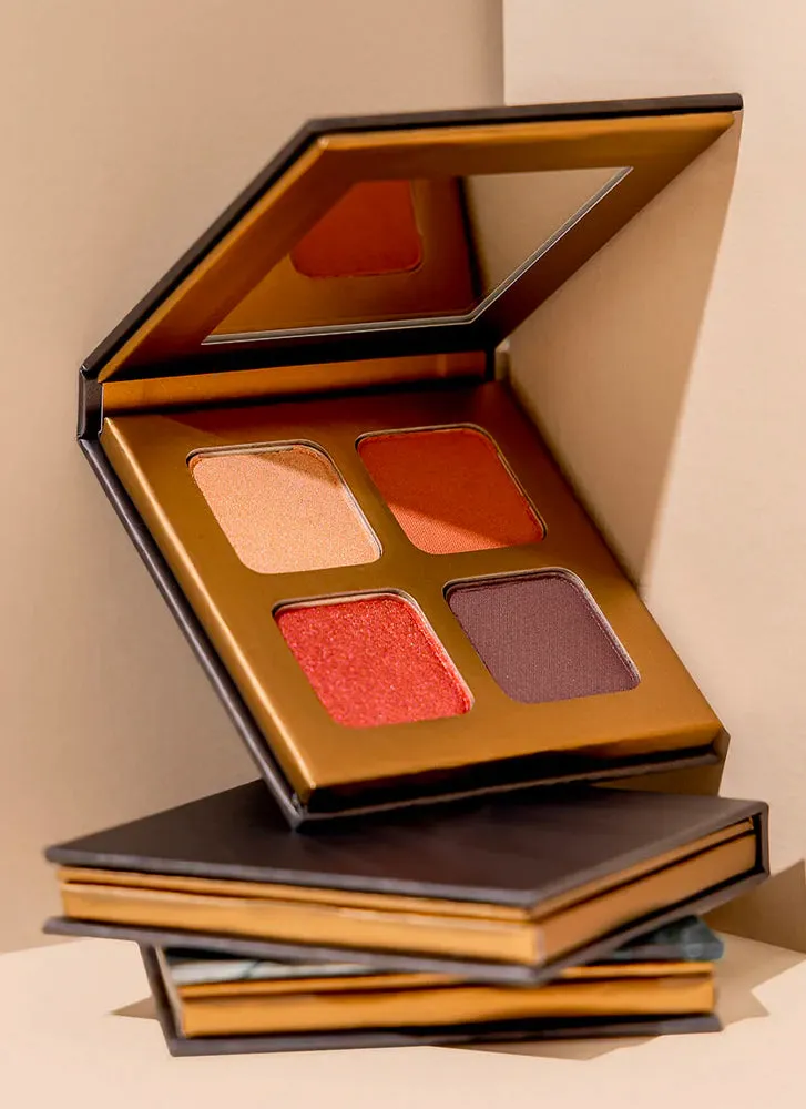 Inika Eyeshadow Quad Flowers
