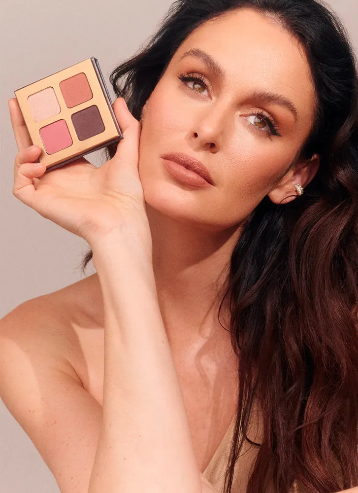 Inika Eyeshadow Quad Flowers