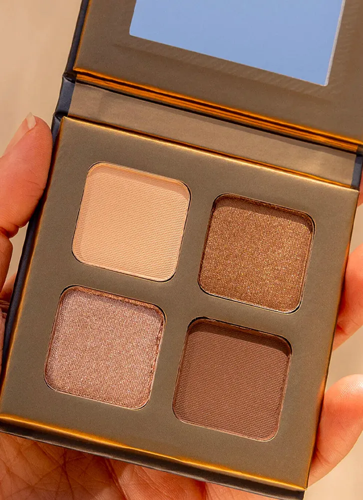 Inika Eyeshadow Quad Wind