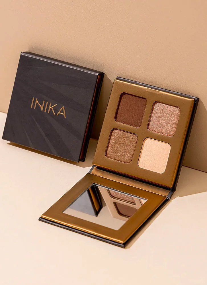 Inika Eyeshadow Quad Wind