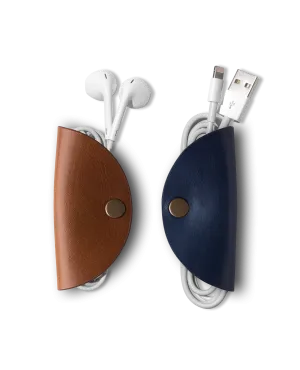 Kimono Cable Wrap (Blue & Brown) - Set of 2