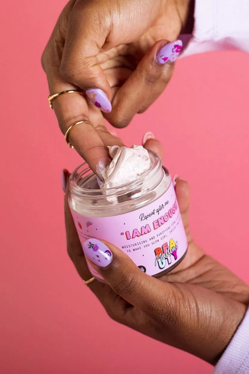 Mallows Beauty Hyaluronic Acid Pink Clay Face Mask
