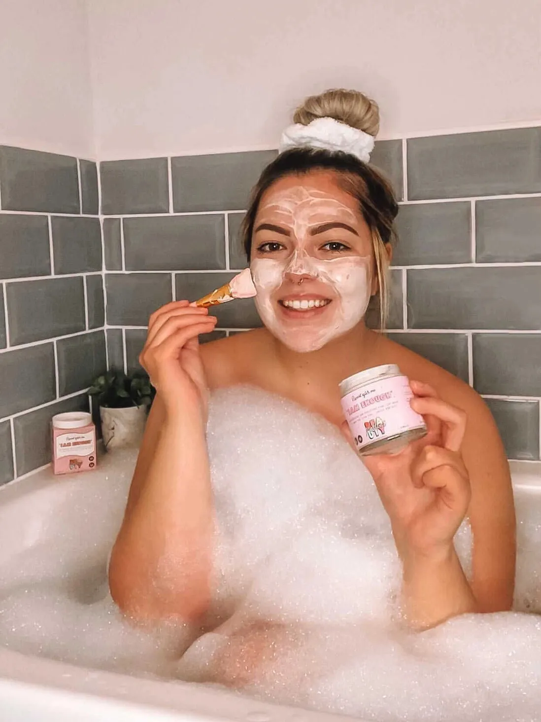 Mallows Beauty Hyaluronic Acid Pink Clay Face Mask