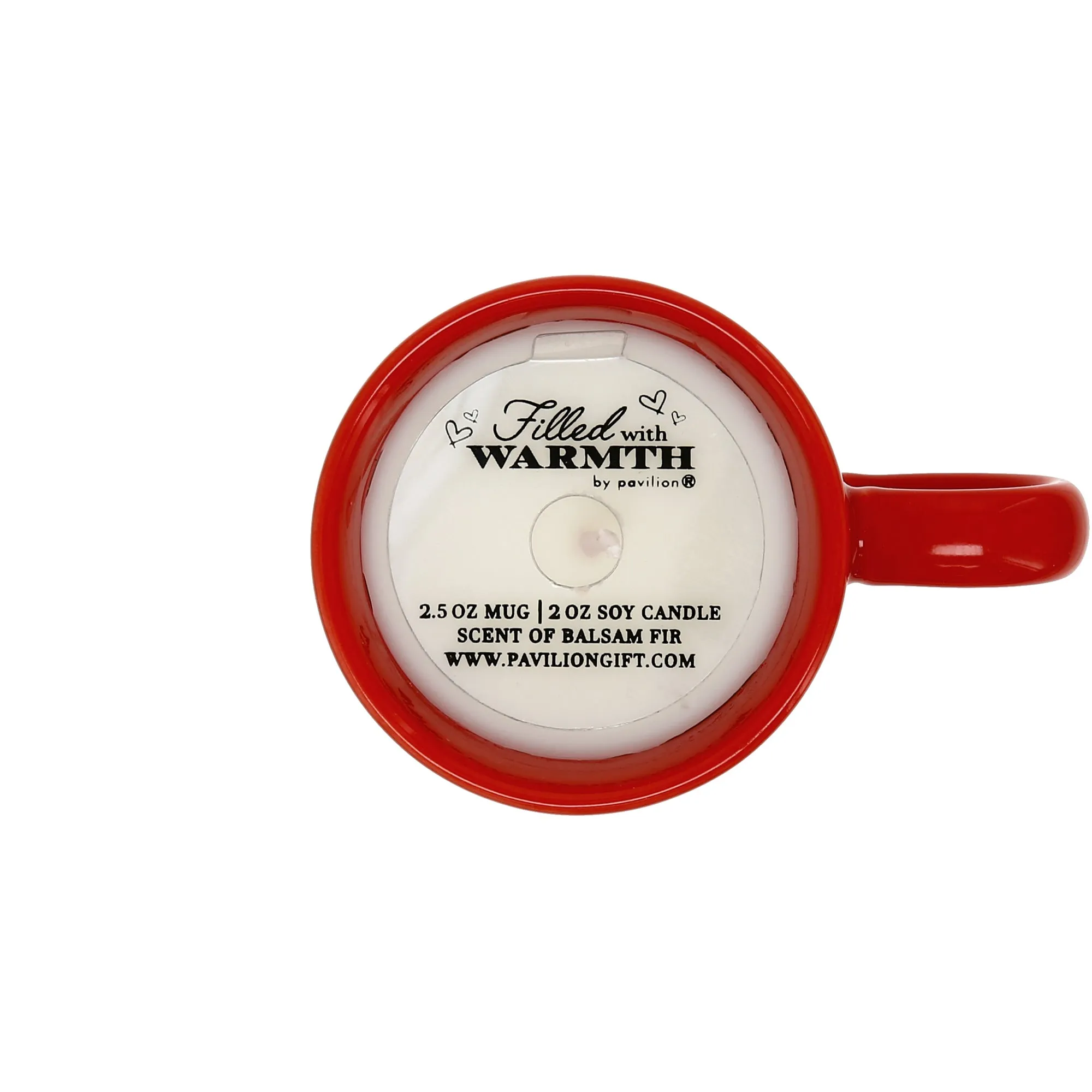 Merry 2 oz Mini Mug 100% Soy Wax Candle Scent: Balsam Fir