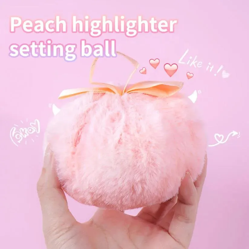 Miss Beauty Makeup Highlighter Powder Puff Glitter Shimmer Face Body Foundation Sponge Highlighter Puff