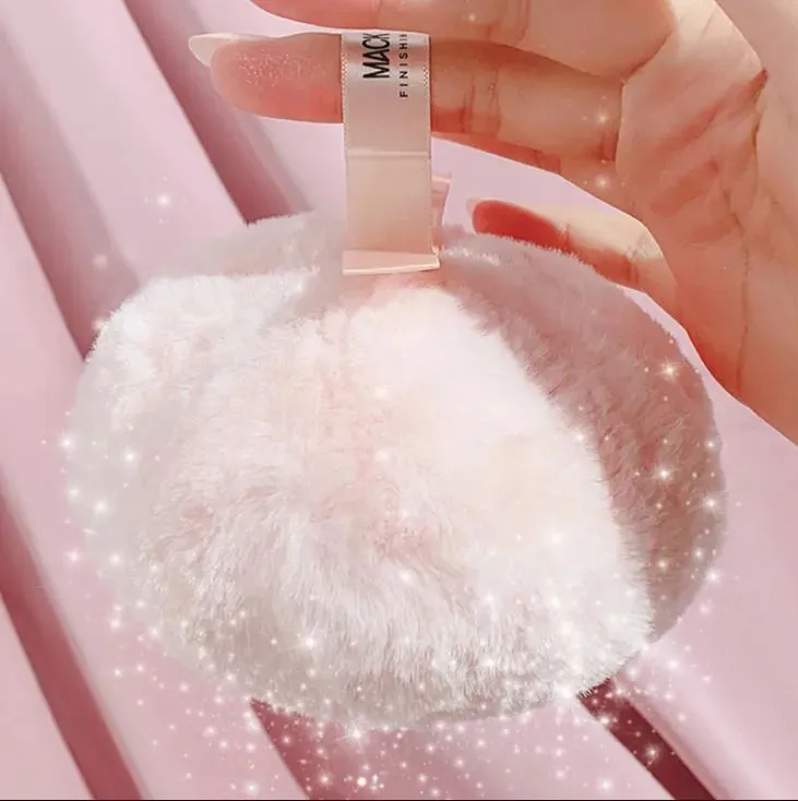 Miss Beauty Makeup Highlighter Powder Puff Glitter Shimmer Face Body Foundation Sponge Highlighter Puff