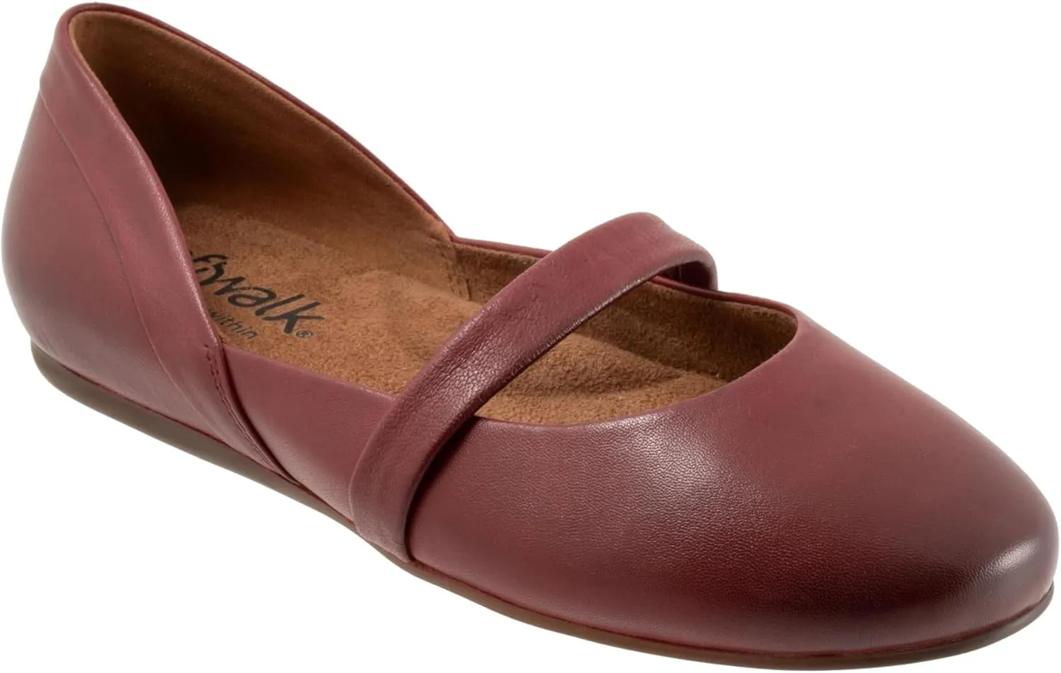 SoftWalk Women's Samara Mary Jane Flat
