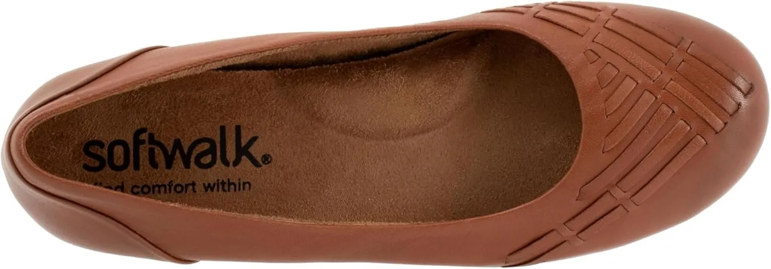 SoftWalk Women's Sonoma Weave Ballet Flat