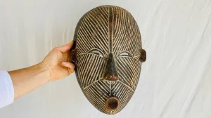 Sognye Mask, Female, Democratic Republic of Congo, Africa. African Mask.