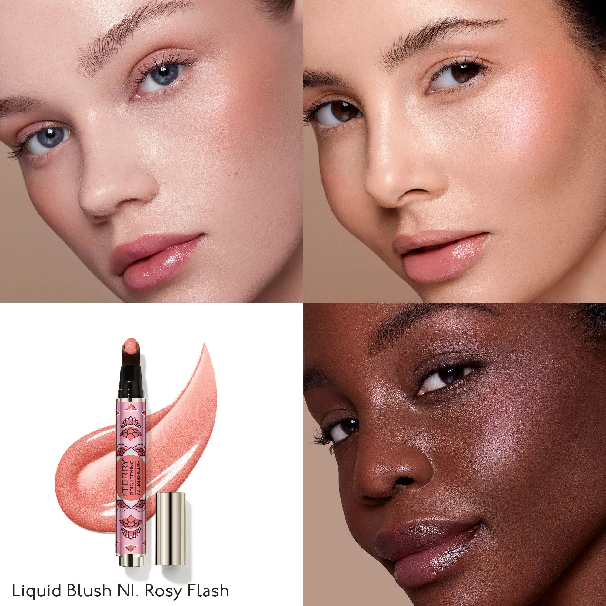 Starlight Glow Baume de Rose Lip Care   Brightening CC Blush