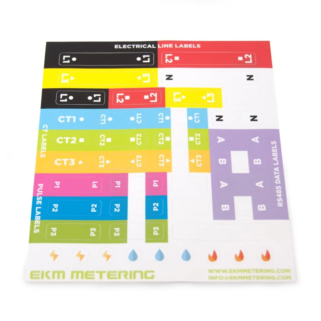 Sticker Label Sheet