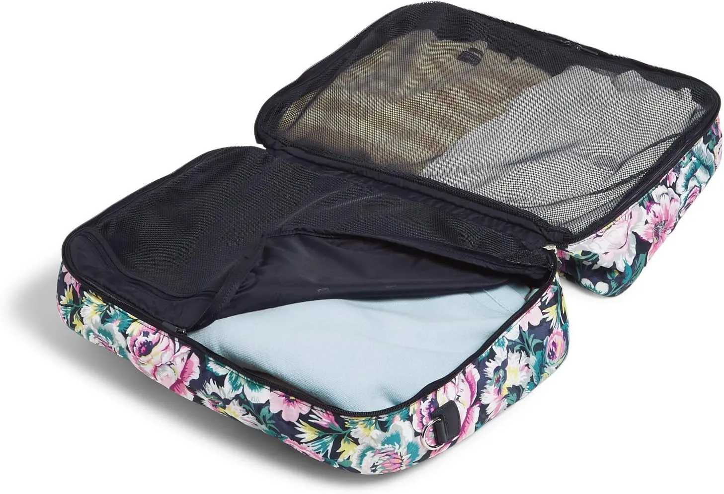 Vera Bradley Women's Lay Flat Weekender Travel Bag, Garden Grove, One Size