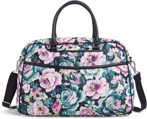 Vera Bradley Women's Lay Flat Weekender Travel Bag, Garden Grove, One Size