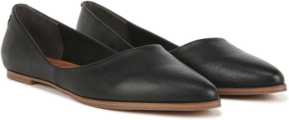 ZODIAC Womens Hill 2 Faux Leather Slip-On Ballet Flats